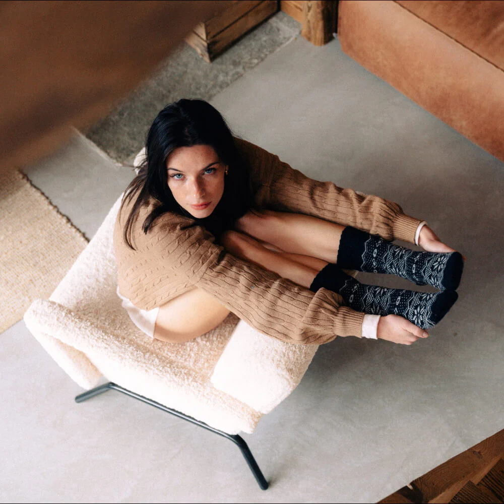 Bergen Wolle - Schwarz (1 Paar) - Image 3