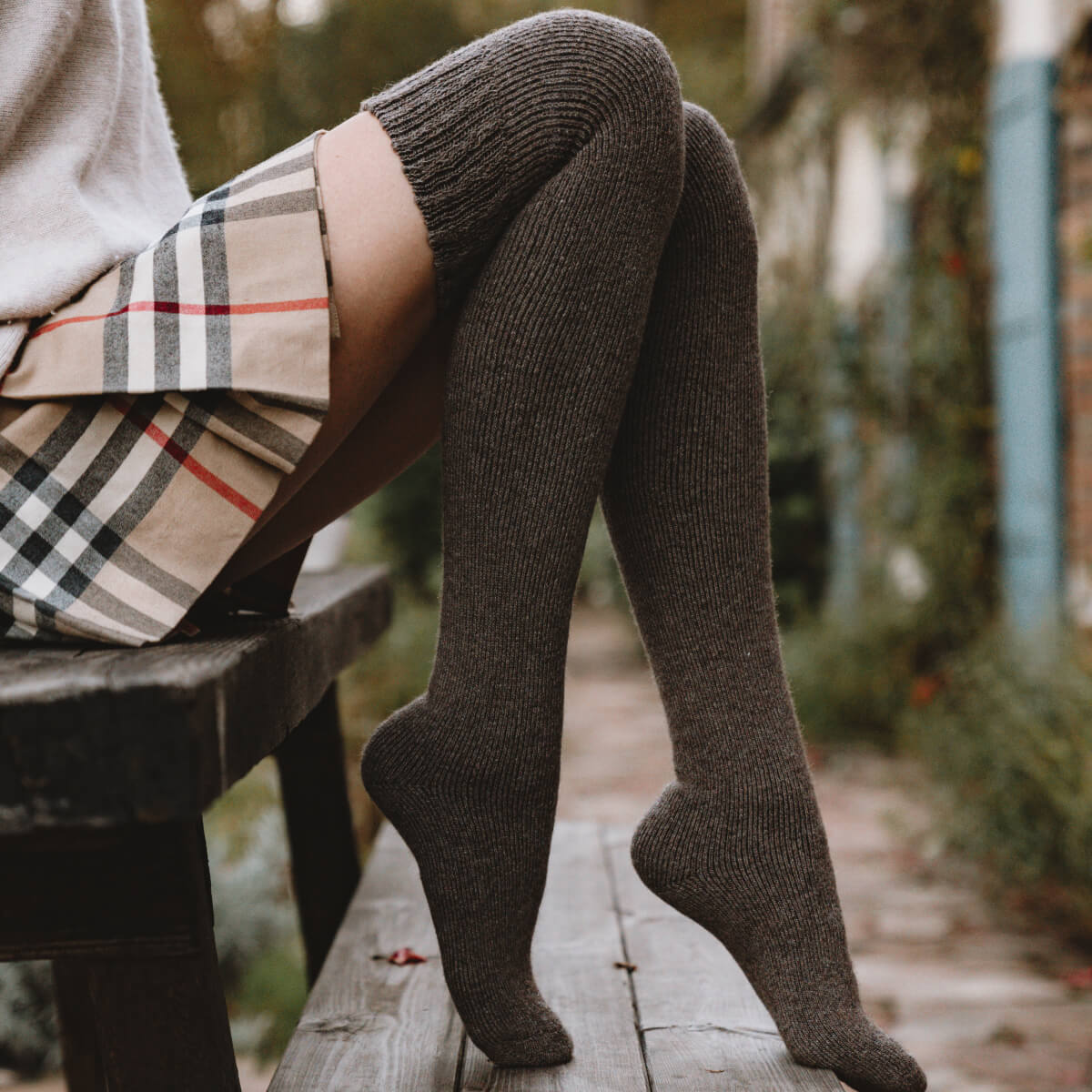 Earth Overknee-Socken (2 Paar) - Image 3