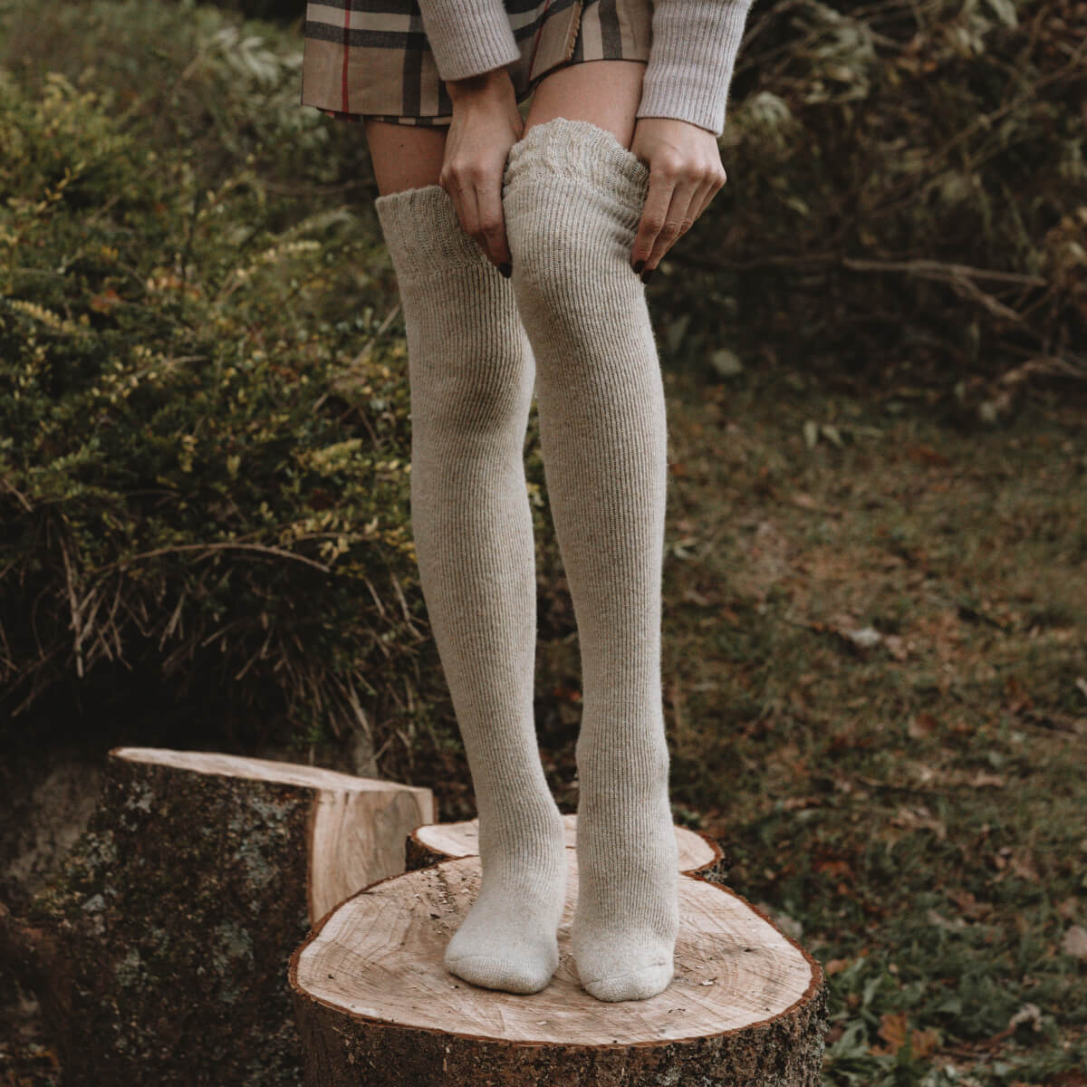 Earth Overknee-Socken (2 Paar) - Image 6