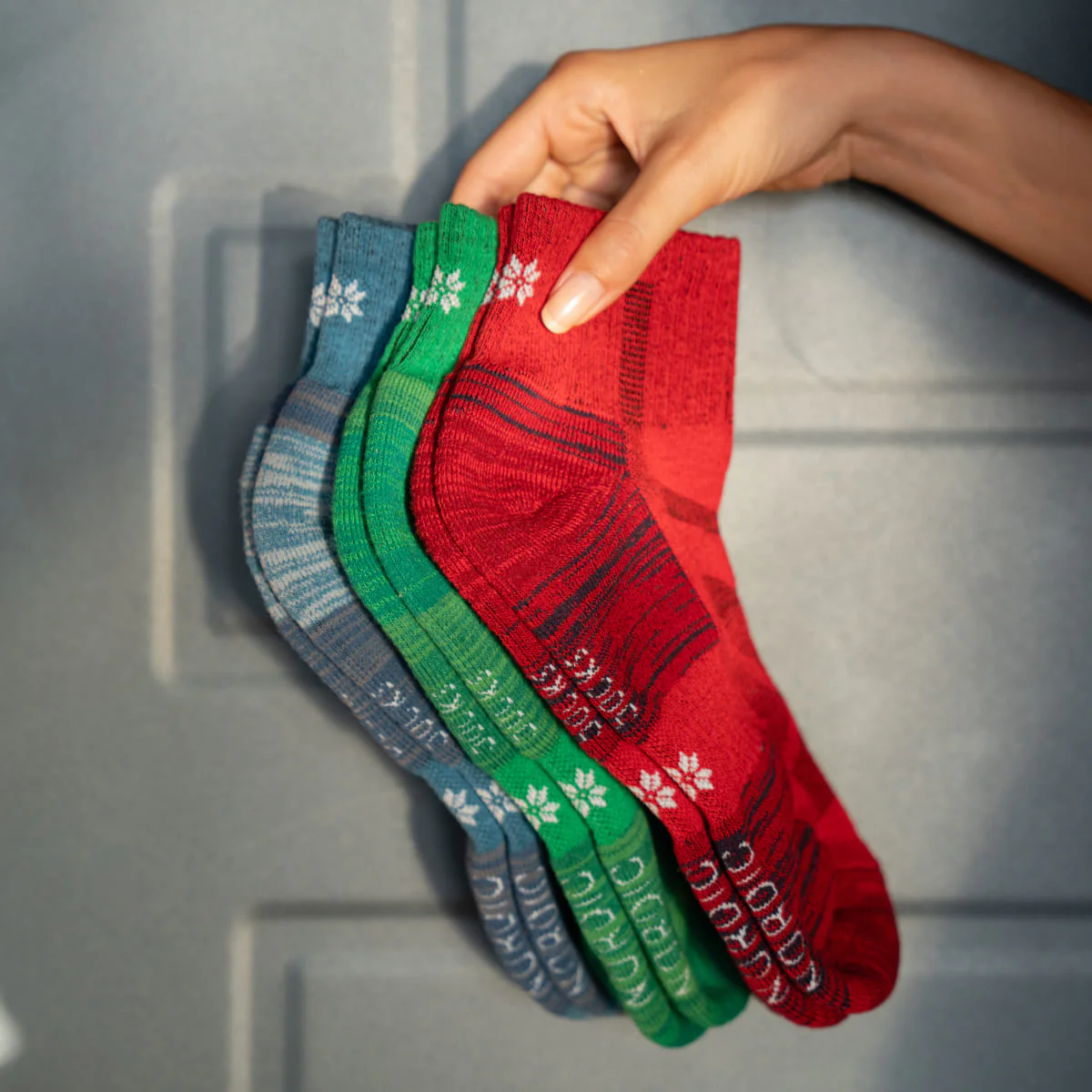 Hiking - Bunt Knöchellang (3 Paar) - Image 3